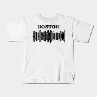 Boston Skyline Kids T-Shirt